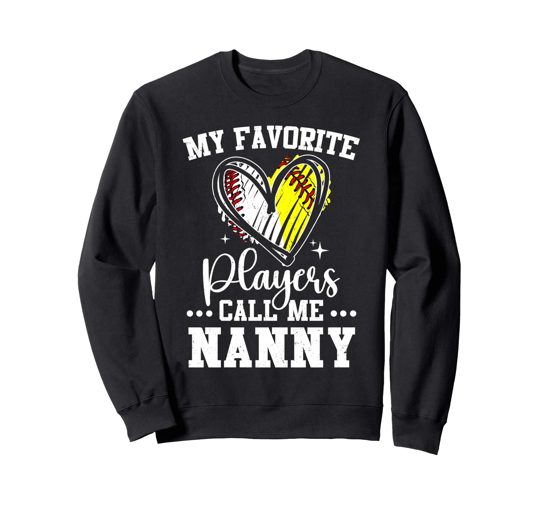 My Favorite Baseball Softball Sweatshirt - Minimalist Print Men Women - T-Shirt, Sweatshirt, Hoodie