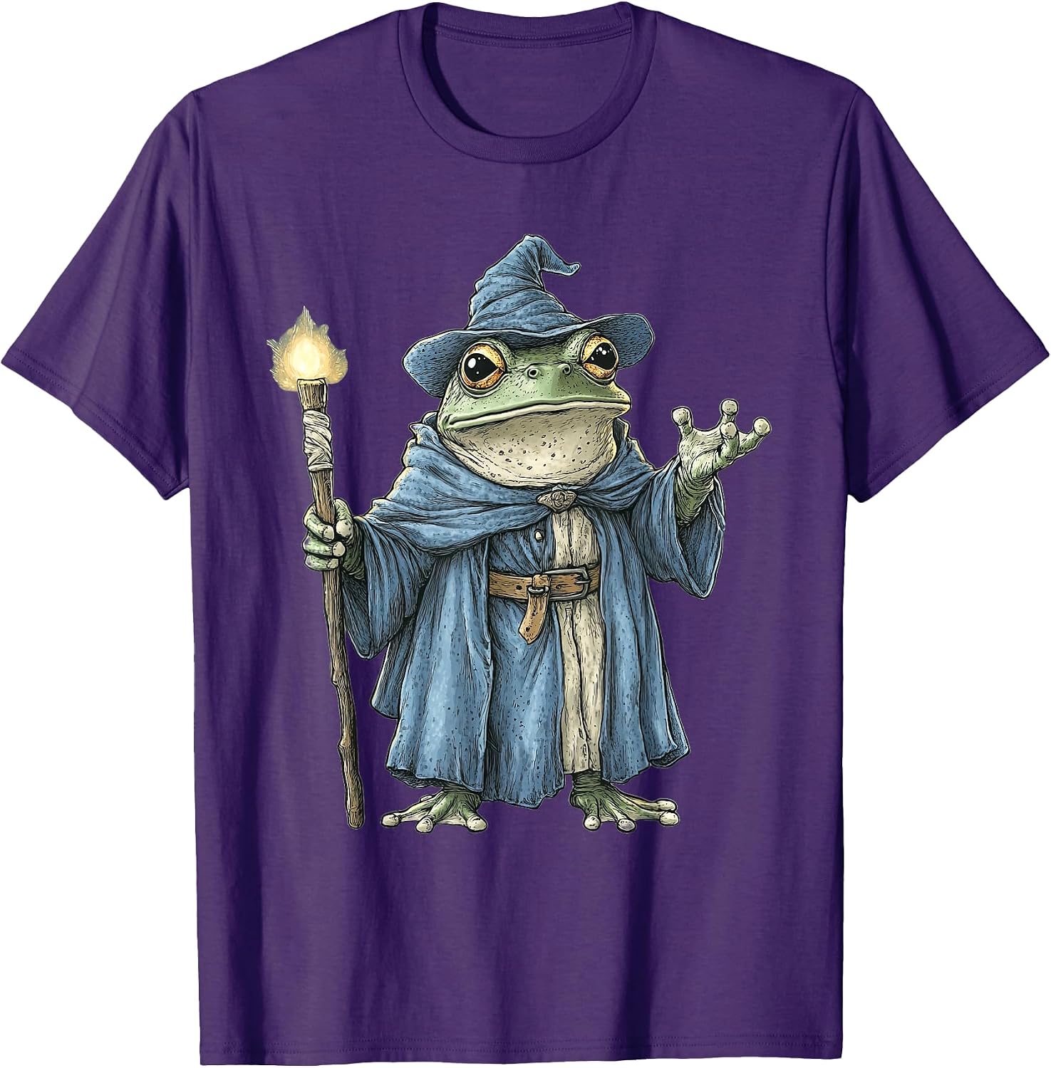 Frog Wizard Fantasy Apparel - Adult & Kids T-Shirts, Sweatshirts & Hoodies apparel design preview 1