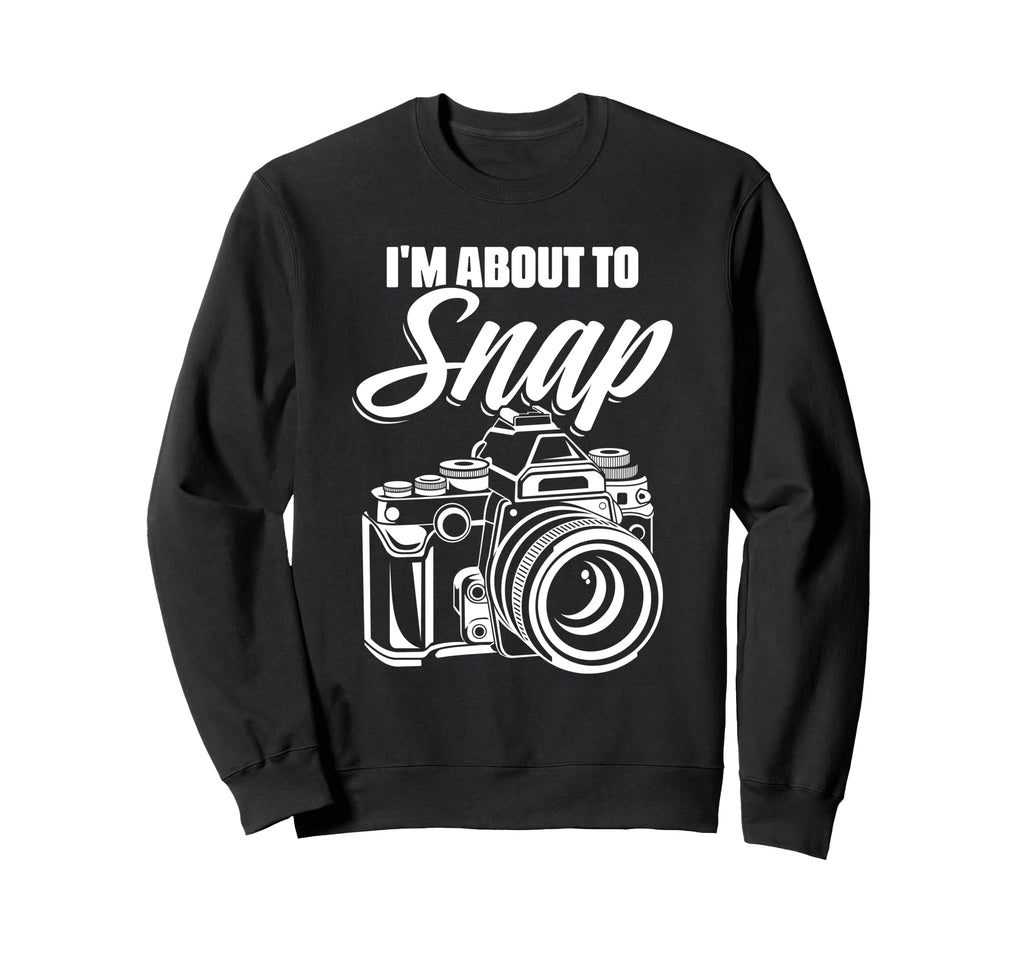 Camera Photographer Sweatshirt - Novelty Apparel Unisex - T-Shirt, Sweatshirt, Hoodie