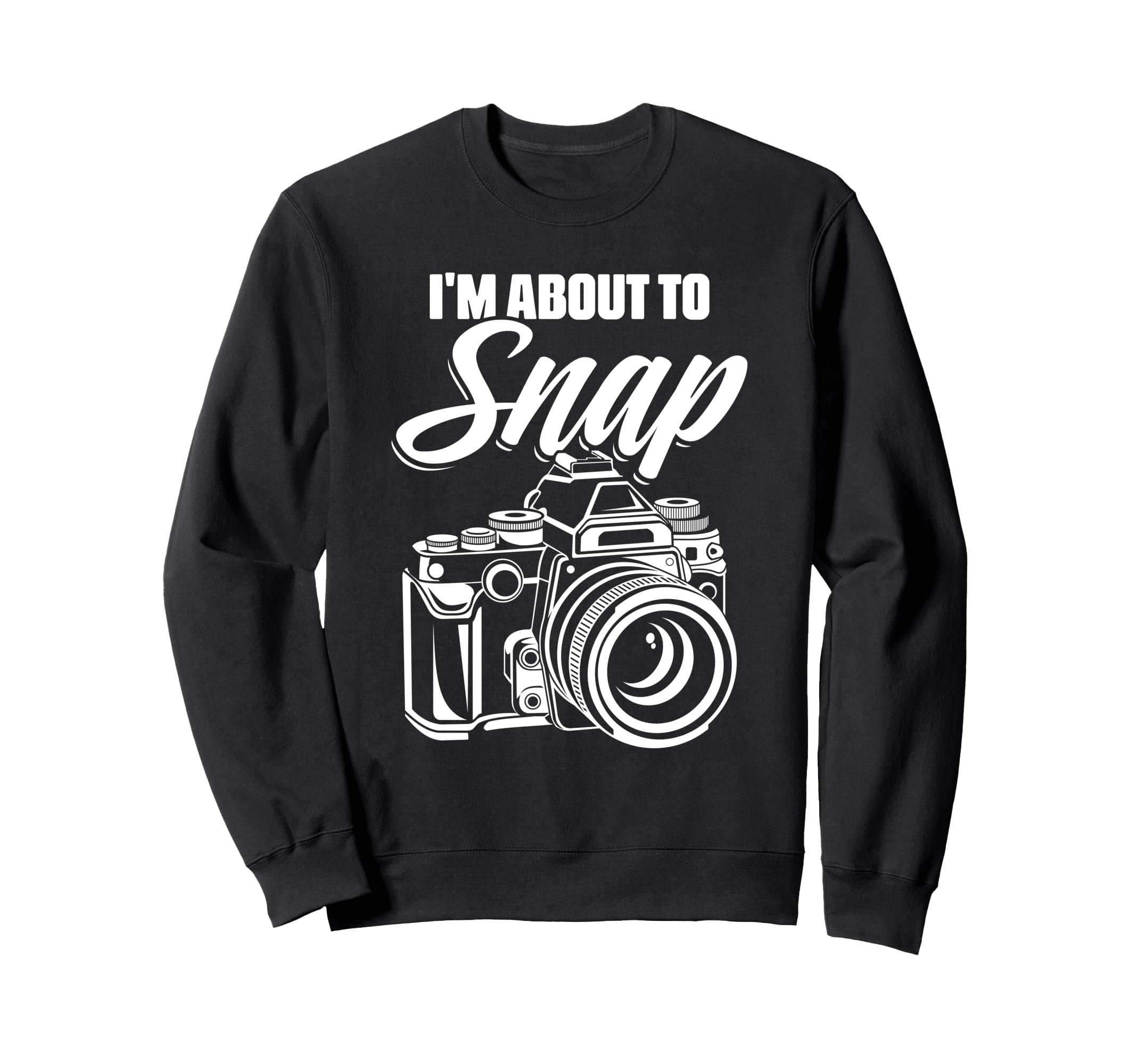 Camera Photographer Sweatshirt - Novelty Apparel Unisex - T-Shirt, Sweatshirt, Hoodie