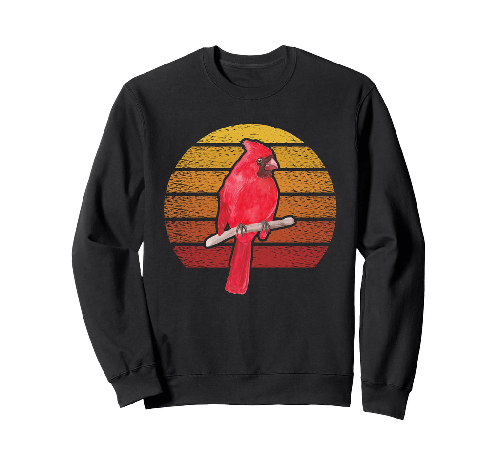 Cardinal Bird Birding Sweatshirt - Aesthetic Graphic for Adults - T-Shirt, Sweatshirt, Hoodie