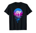 Sunset Racoon T-Shirt - Custom Art Print Men Women - T-Shirt, Sweatshirt, Hoodie