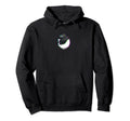 Raven Pocket Vaporwave Aesthetic Bird Hoodie - Custom Art Print for Adults - T-Shirt, Sweatshirt, Hoodie