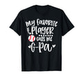 My Favorite Baseball Player Calls Me G T-Shirt - Graphic Print Men Women - T-Shirt, Sweatshirt, Hoodie
