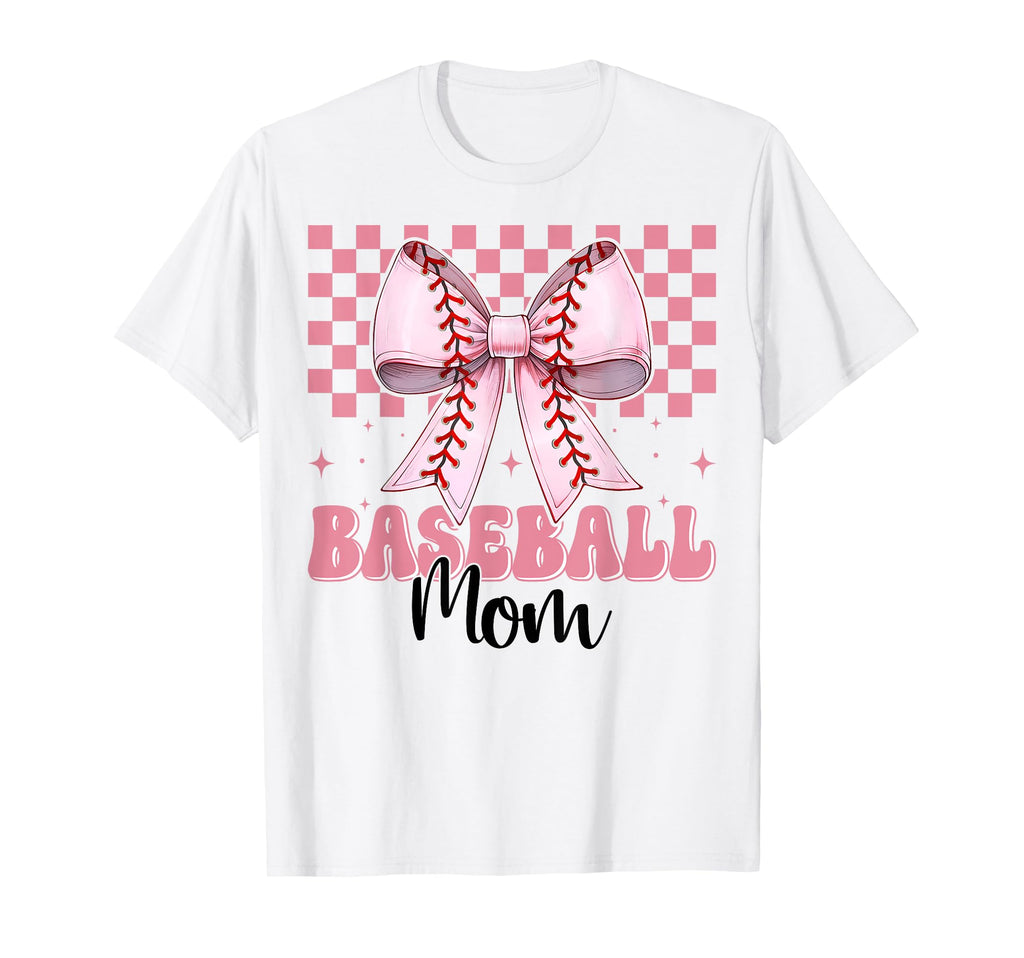 Baseball Mom Baseball Mama Mothers T-Shirt - Novelty Apparel for Adults - T-Shirt, Sweatshirt, Hoodie