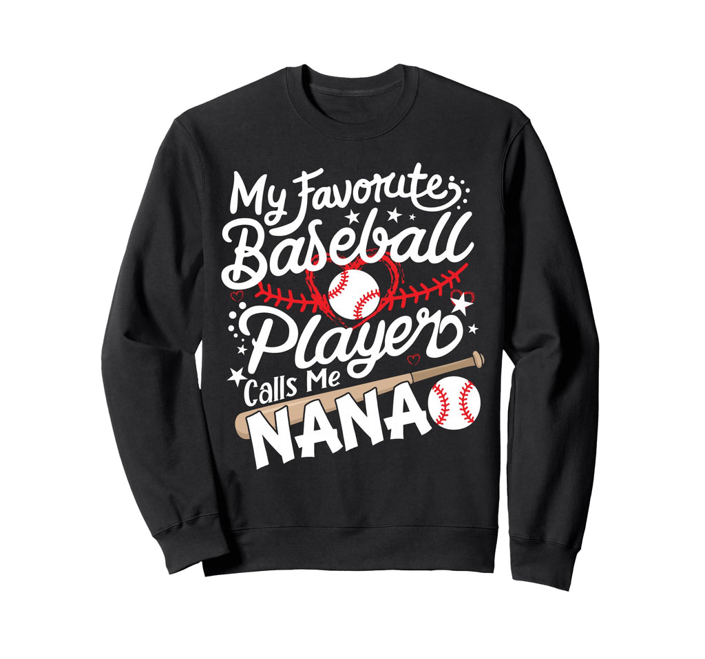 My Favorite Baseball Player Calls Sweatshirt - Trendy Graphic for Adults - T-Shirt, Sweatshirt, Hoodie
