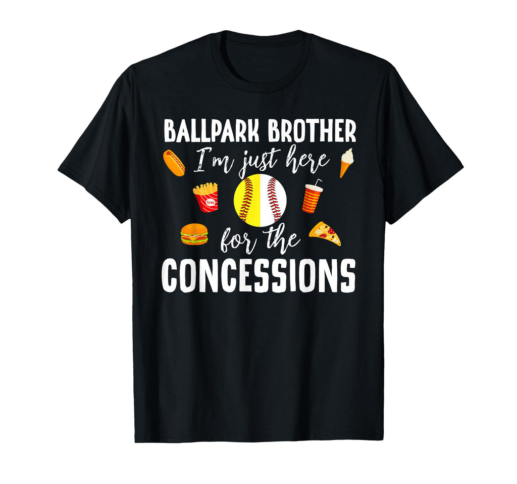 Ballpark Brother Funny Softball Baseball T-Shirt - Trendy Graphic Unisex - T-Shirt, Sweatshirt, Hoodie