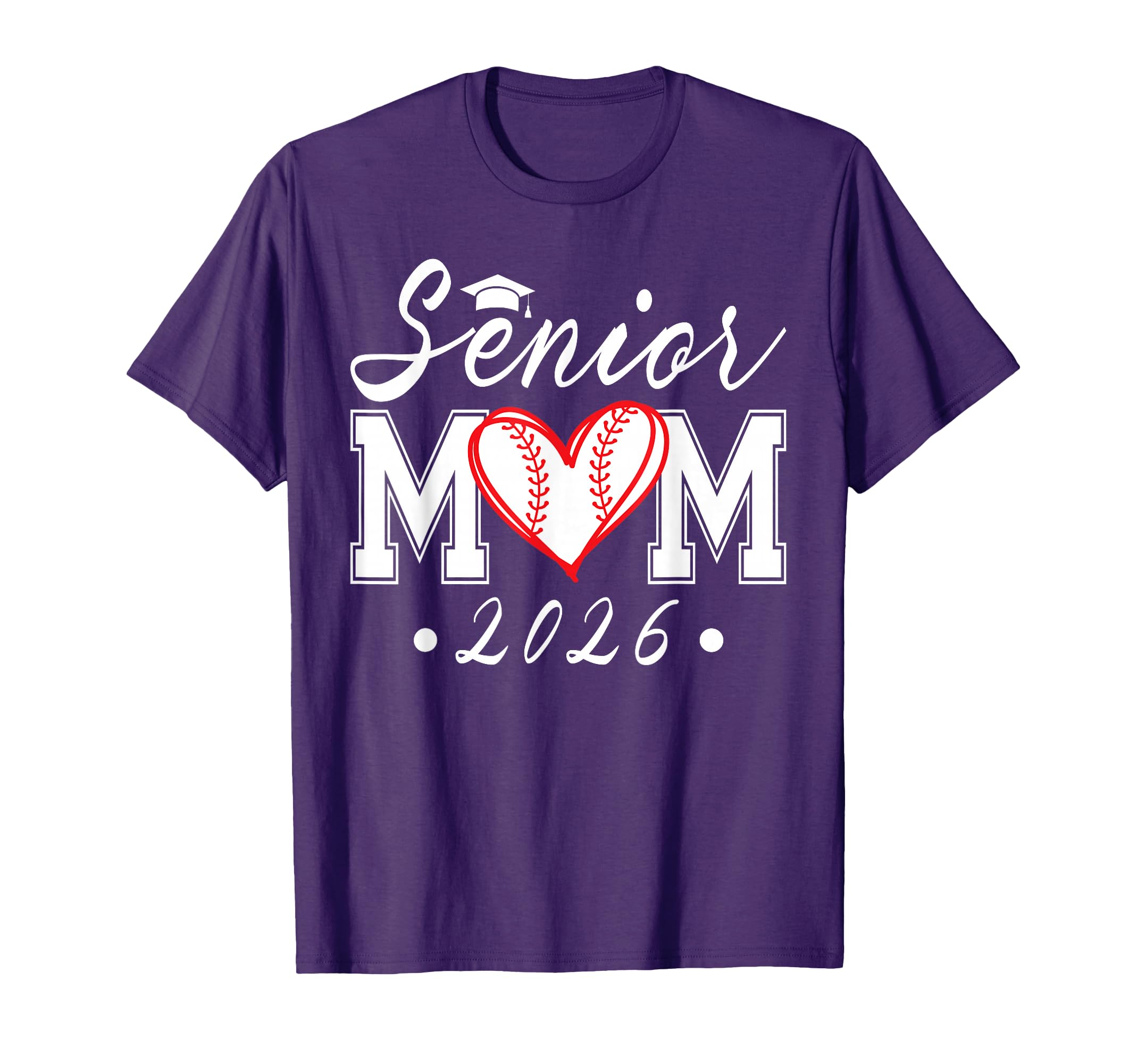 Senior Mom 2026 Class 2026 Baseball Mom T-Shirt - Trendy Graphic Men Women - T-Shirt, Sweatshirt, Hoodie