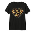 Leopard Baseball Heart Love Sports T-Shirt - Streetwear Style for Adults - T-Shirt, Sweatshirt, Hoodie