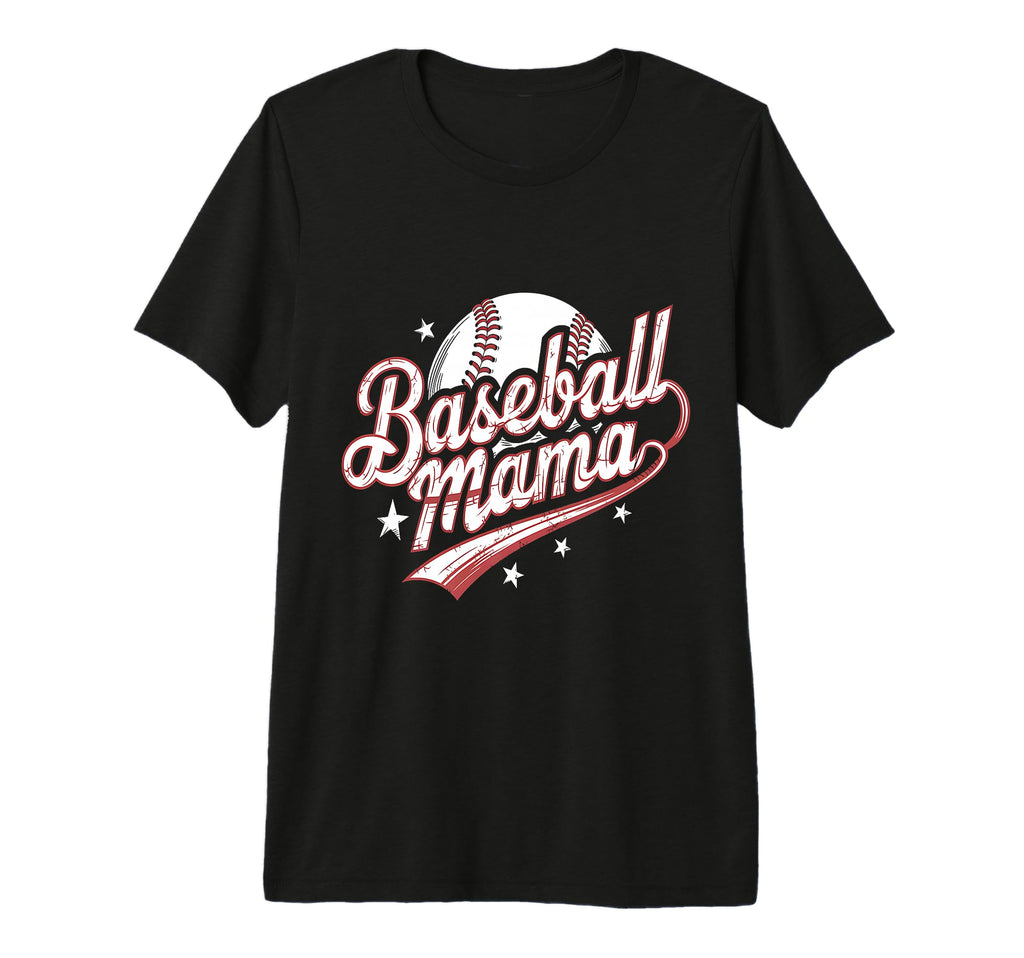 Baseball Mom Game Day Family Mothers T-Shirt - Graphic Print for Adults - T-Shirt, Sweatshirt, Hoodie