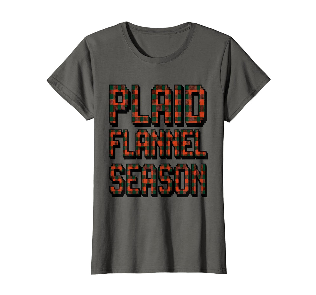 Plaid Flannel Season 90S Grunge T-Shirt - Novelty Apparel Unisex - T-Shirt, Sweatshirt, Hoodie