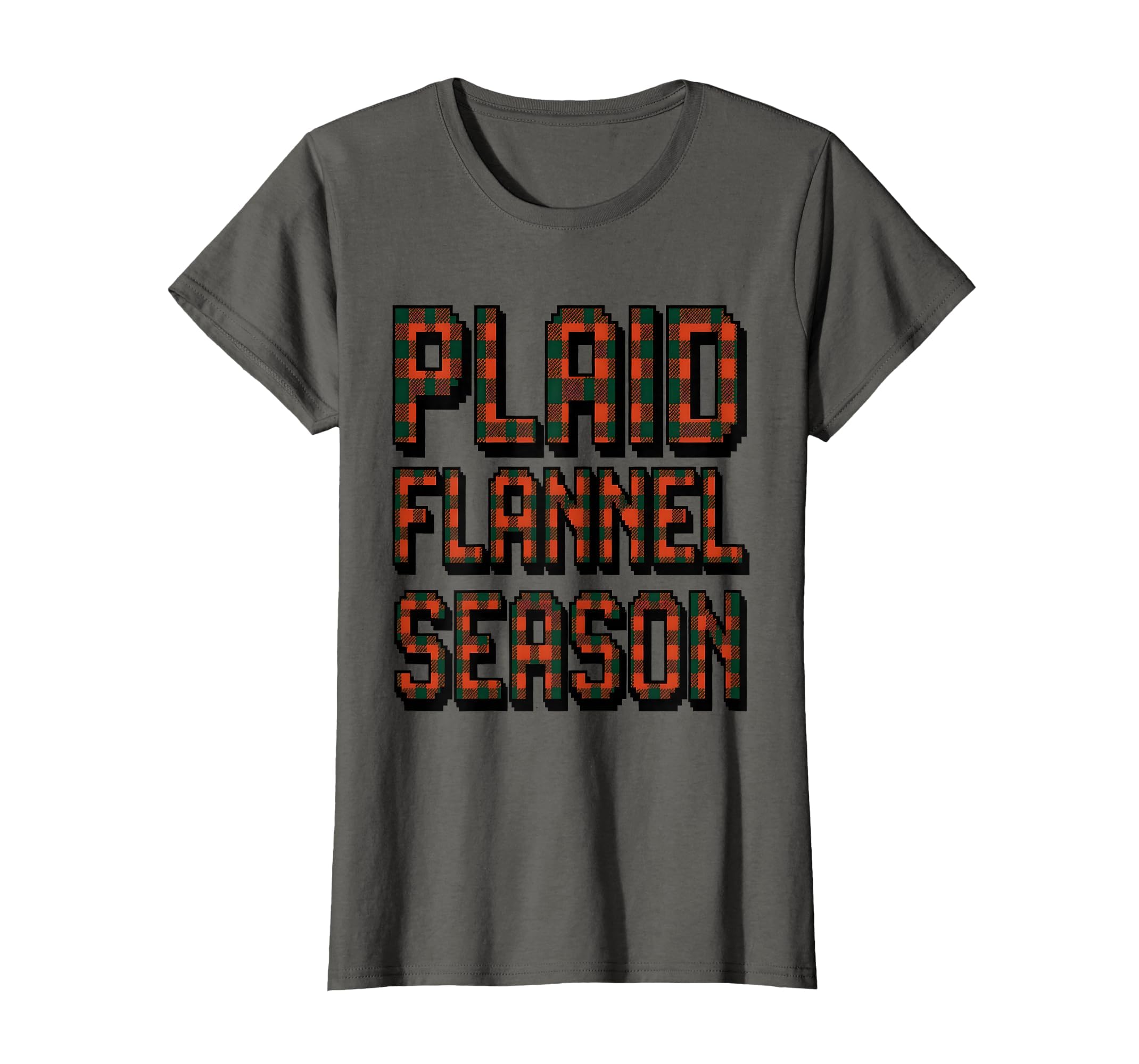 Plaid Flannel Season 90S Grunge T-Shirt - Novelty Apparel Unisex - T-Shirt, Sweatshirt, Hoodie