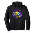 Bee Baseball Space Galaxy Sport Insect Hoodie - Graphic Print for Adults - T-Shirt, Sweatshirt, Hoodie