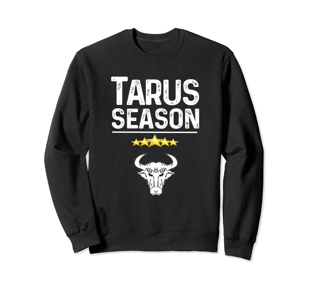 Taurus May Birthday Distressed Sweatshirt - Fun Novelty Design Men Women - T-Shirt, Sweatshirt, Hoodie