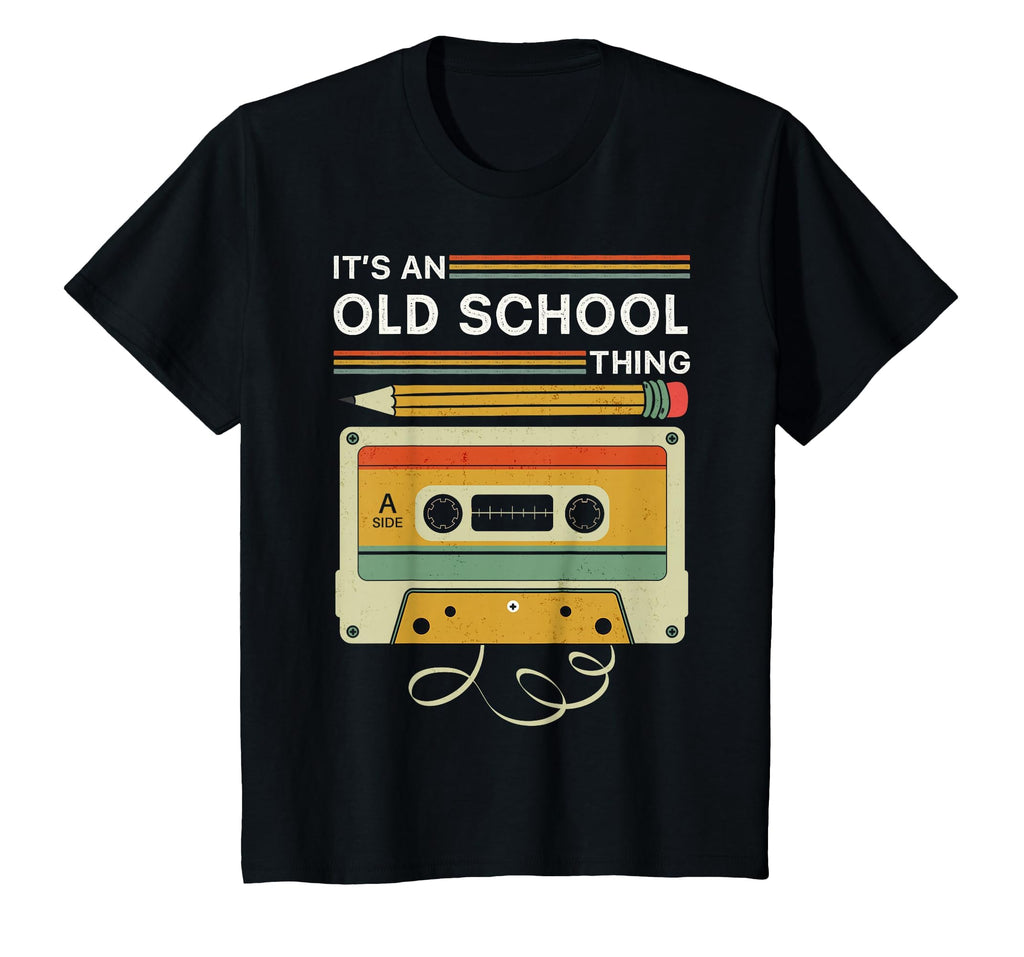Oldschool Cassette Tape 80S 90S T-Shirt - Custom Art Print for Adults - T-Shirt, Sweatshirt, Hoodie