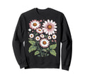Wildflowers Flowers Pattern Sweatshirt - Casual Everyday Wear Men Women - T-Shirt, Sweatshirt, Hoodie