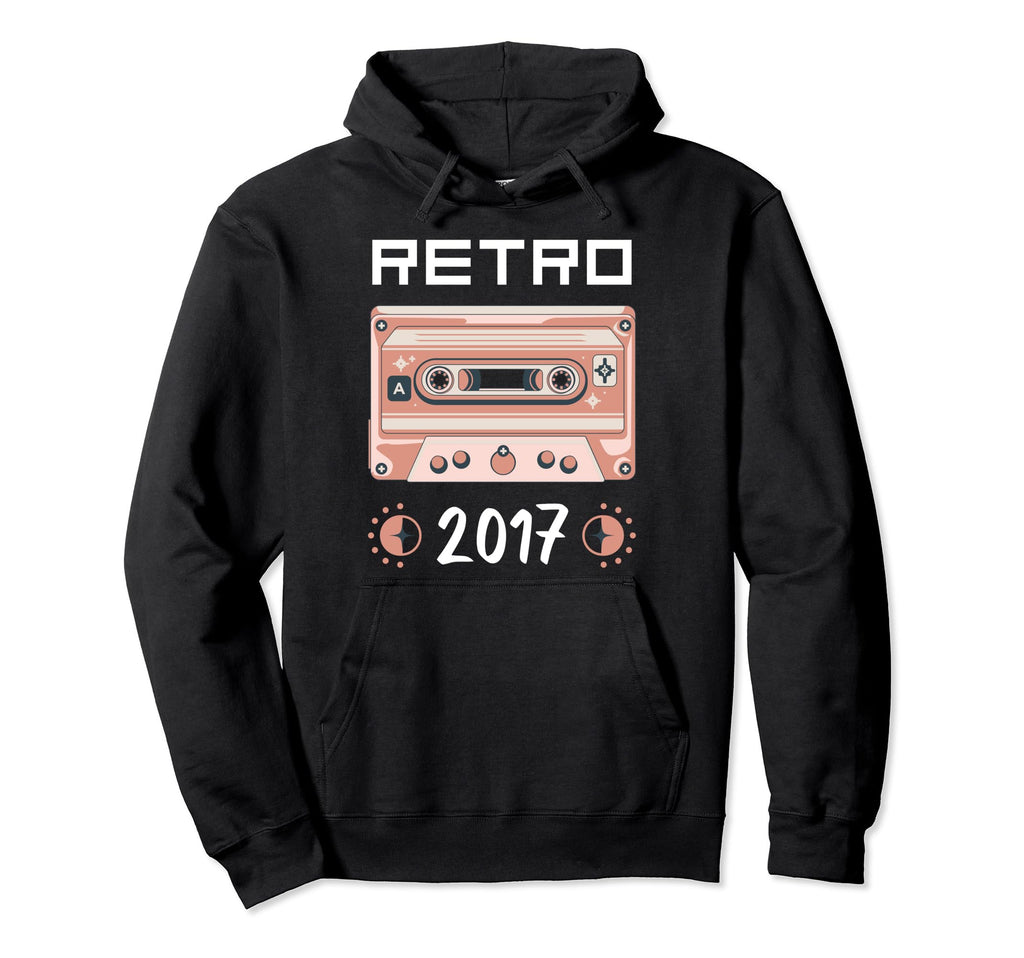 Tape Music Nostalgia 2017 Birthday Hoodie - Streetwear Style for Adults - T-Shirt, Sweatshirt, Hoodie