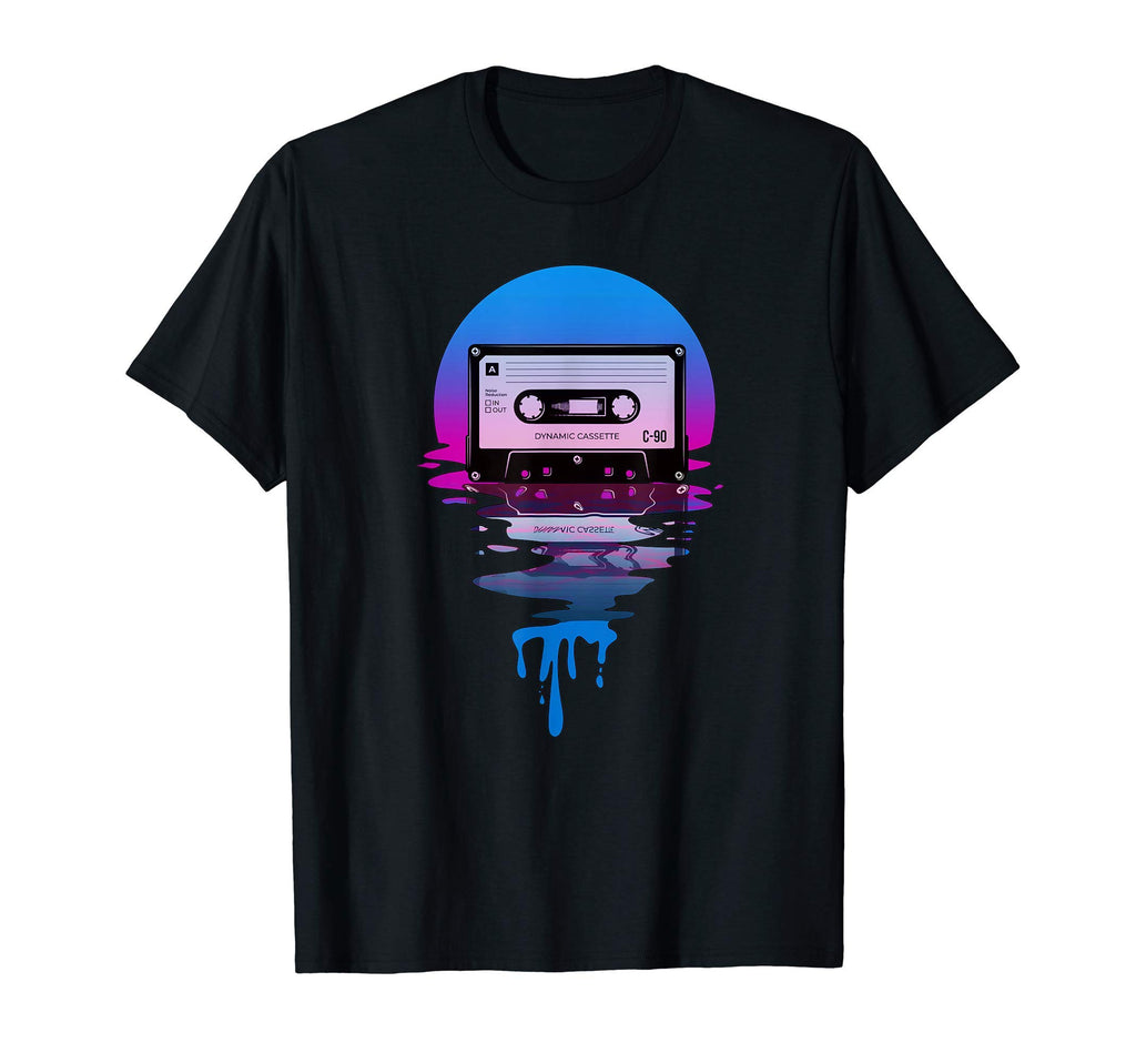 Sunset Cassette Tape T-Shirt - Unique Graphic Unisex - T-Shirt, Sweatshirt, Hoodie