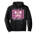 Mom Birthday Baller Baseball Mom Birthday Hoodie - Graphic Print for Adults - T-Shirt, Sweatshirt, Hoodie