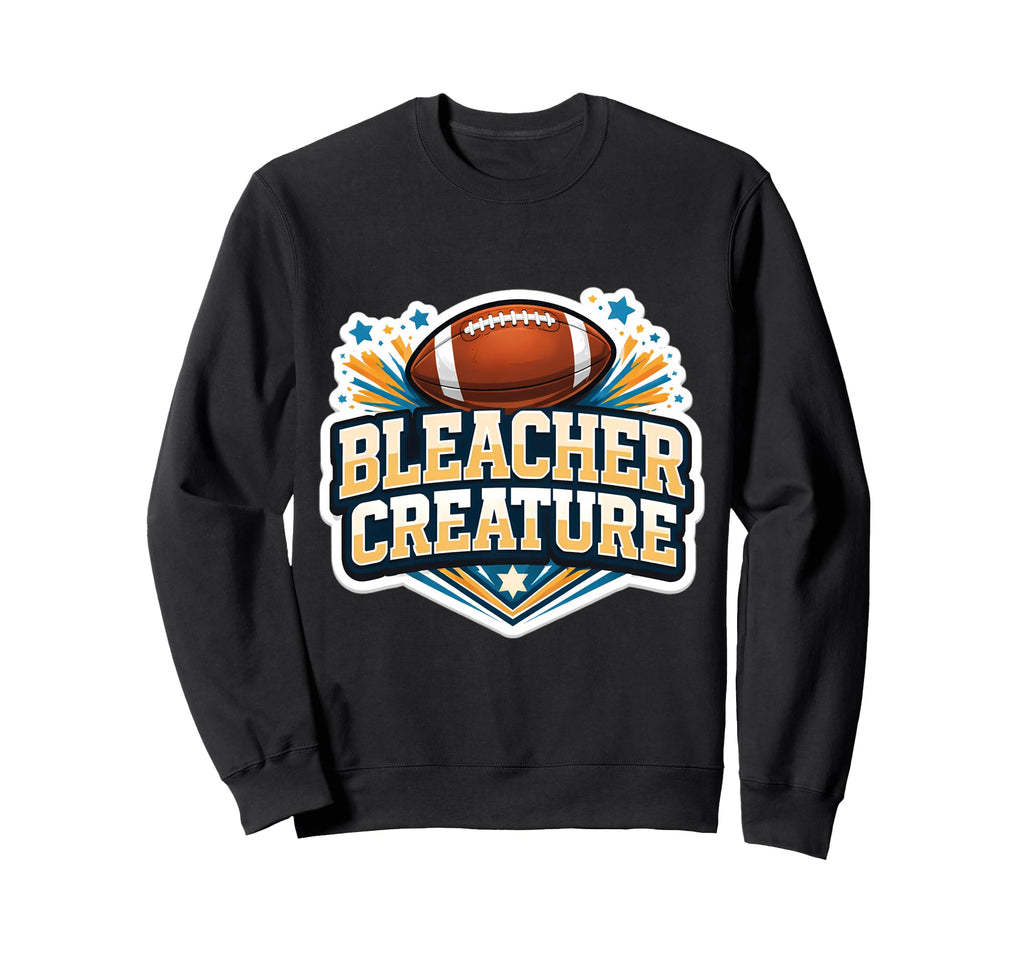 Bleacher Creature Football Fan Supporter Sweatshirt - Graphic Print Unisex - T-Shirt, Sweatshirt, Hoodie