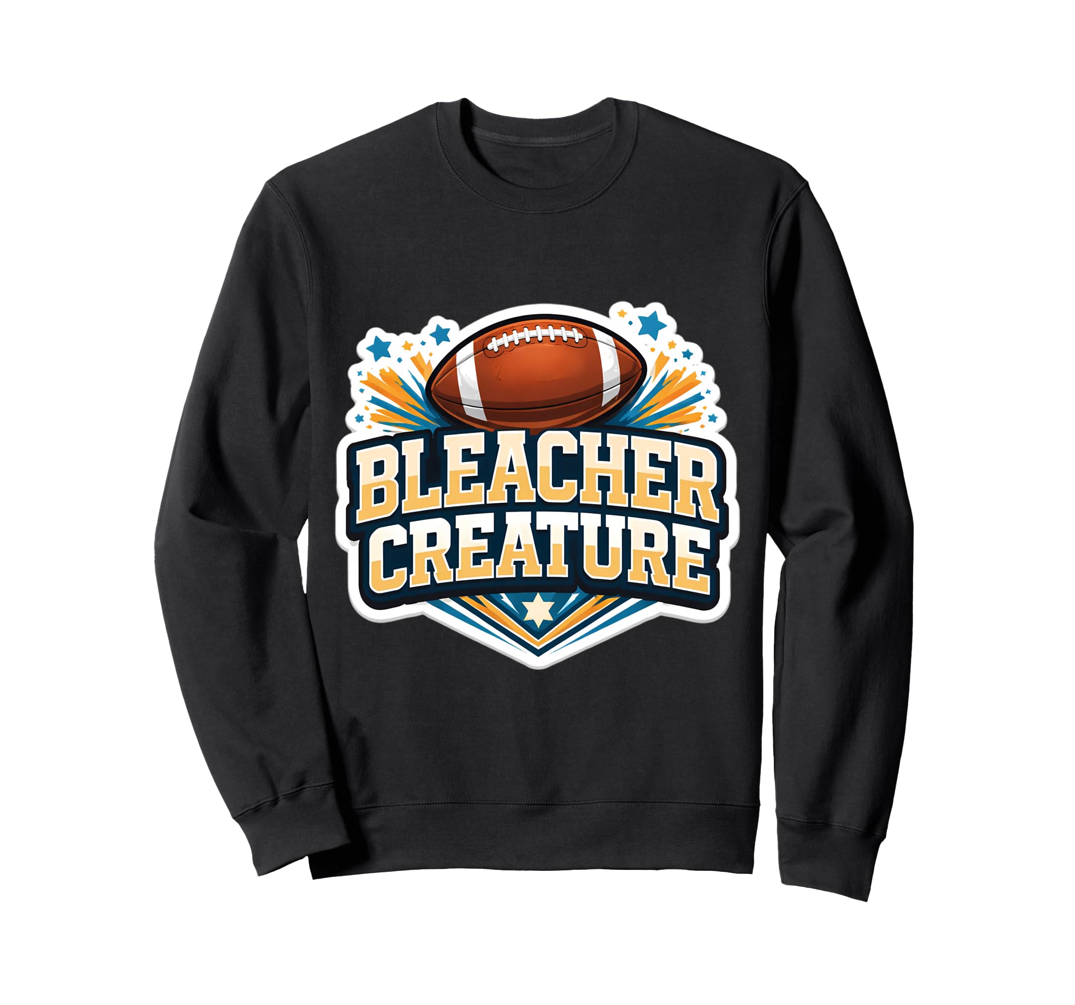 Bleacher Creature Football Fan Supporter Sweatshirt - Graphic Print Unisex - T-Shirt, Sweatshirt, Hoodie