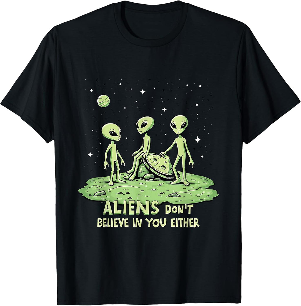 Funny UFO Fans Extraterrestrial Alien Design - Adult & Kids T-Shirts, Sweatshirts & Hoodies apparel design preview 1