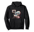 Funny Old Cassette Tape Cartoon Walker Hoodie - Fun Novelty Design Unisex - T-Shirt, Sweatshirt, Hoodie