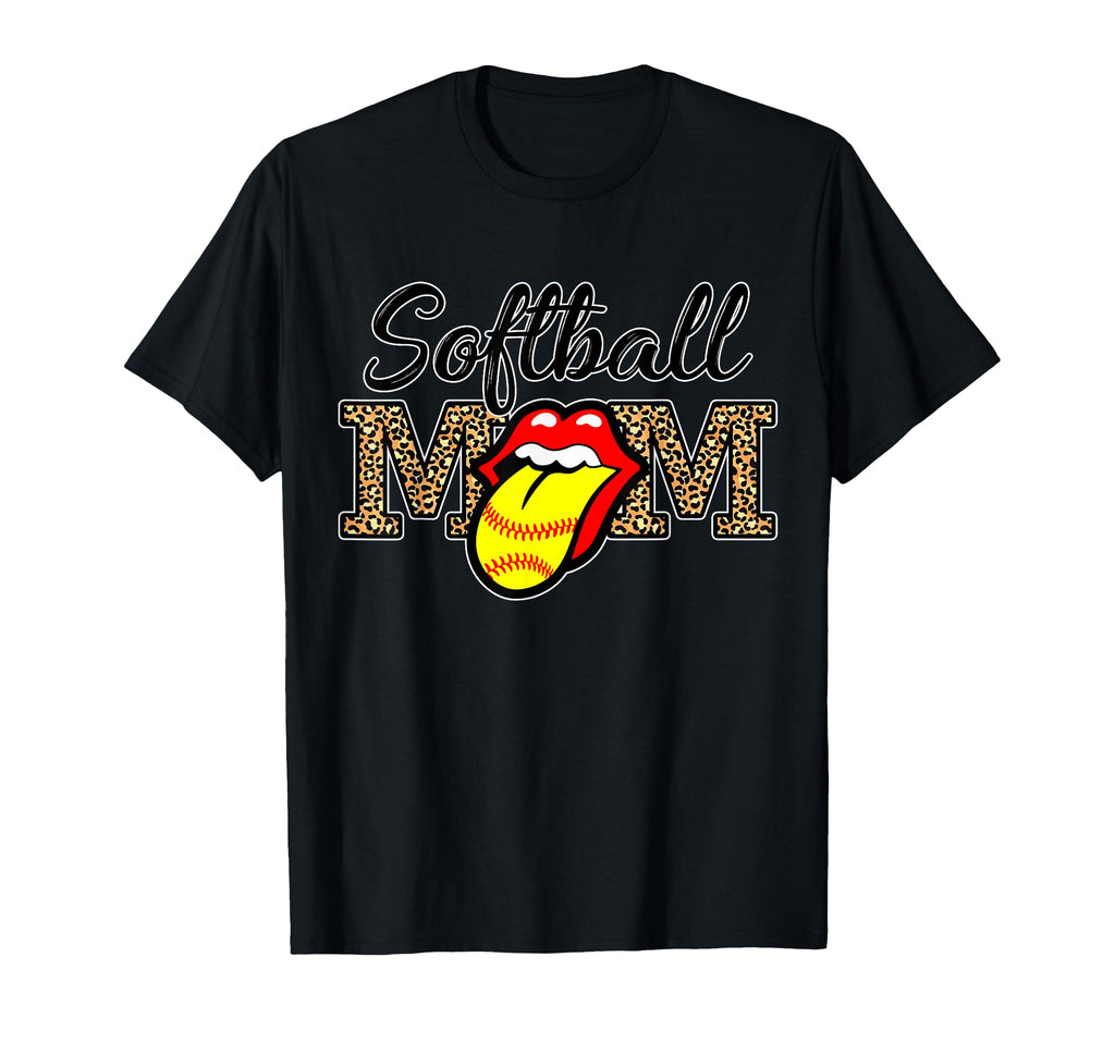 Softball Mom Baseball Fans And Mamas T-Shirt - Minimalist Print for Adults - T-Shirt, Sweatshirt, Hoodie