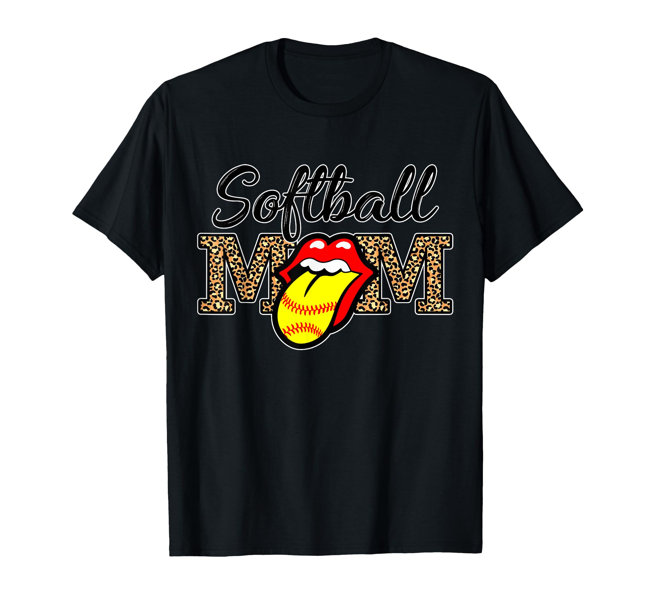 Softball Mom Baseball Fans And Mamas T-Shirt - Minimalist Print for Adults - T-Shirt, Sweatshirt, Hoodie