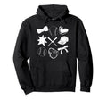Baseball Mama Coquette Bow Hoodie - Casual Everyday Wear for Adults - T-Shirt, Sweatshirt, Hoodie