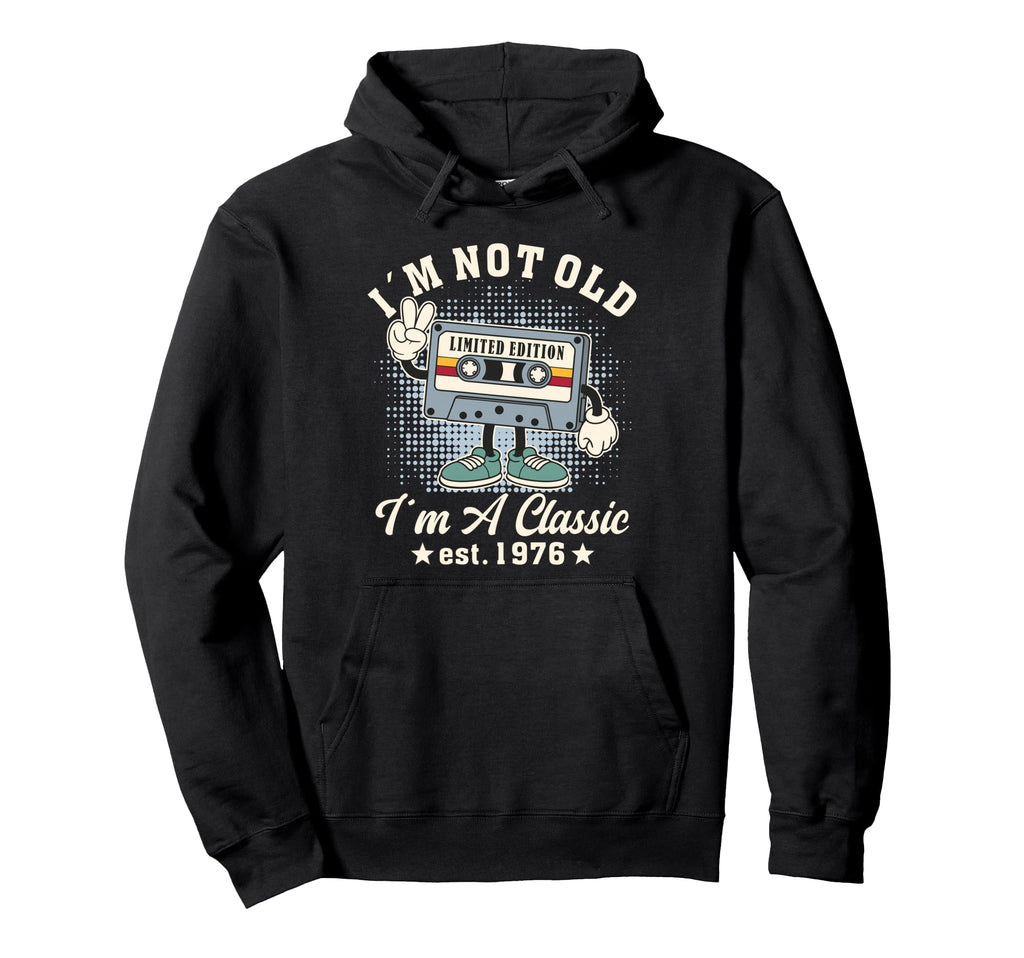 50Th Birthday 2026 Cartoon Character Hoodie - Fun Novelty Design Men Women - T-Shirt, Sweatshirt, Hoodie