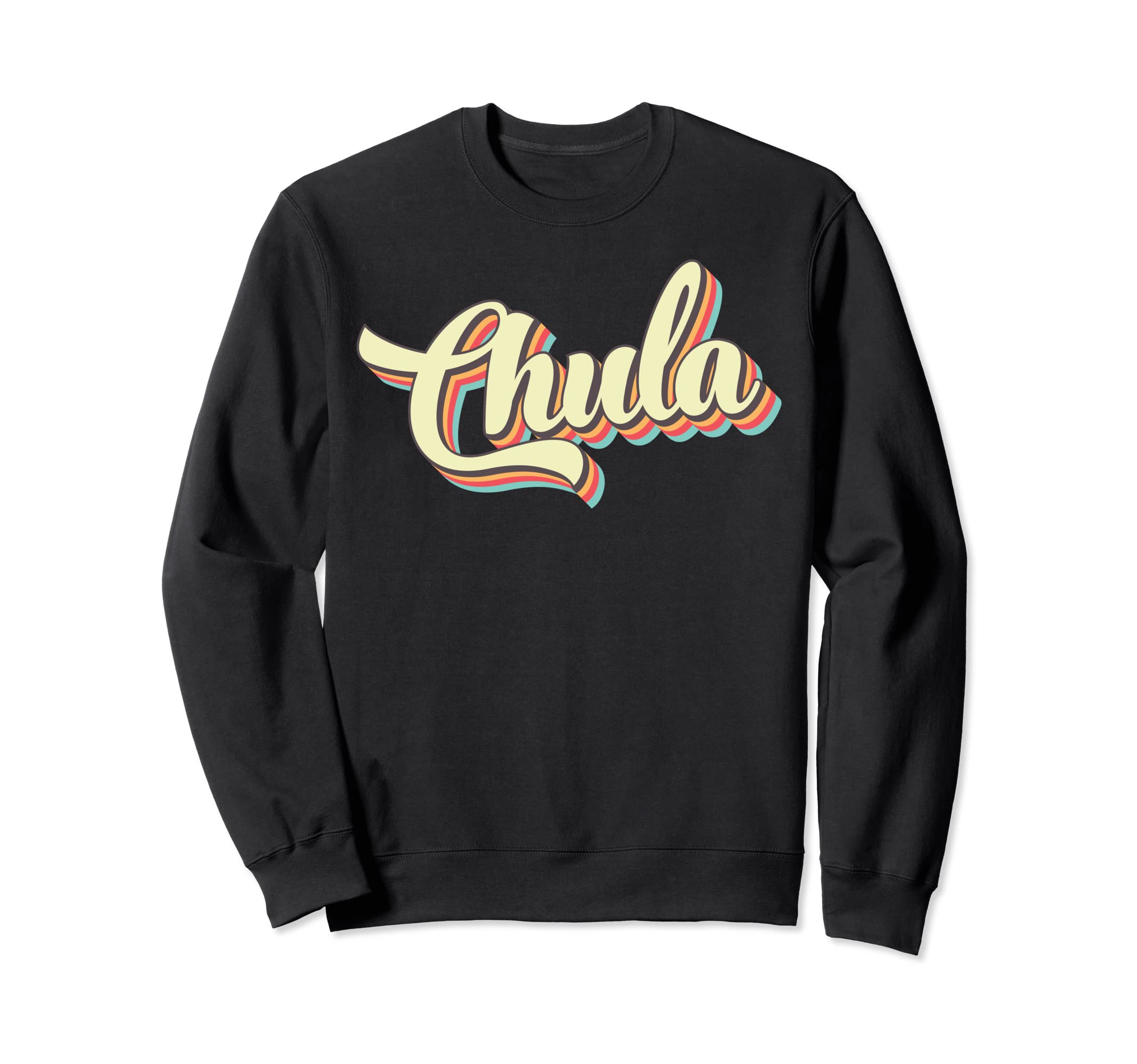 Chula Art Baseball Font Sweatshirt - Minimalist Print Unisex - T-Shirt, Sweatshirt, Hoodie