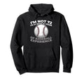 72Th Birthday Baseballer Team Sport Baseball Hoodie - Graphic Print Unisex - T-Shirt, Sweatshirt, Hoodie