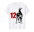 Distressed Goat 12 Greatest All Time T-Shirt - Casual Everyday Wear Unisex - T-Shirt, Sweatshirt, Hoodie