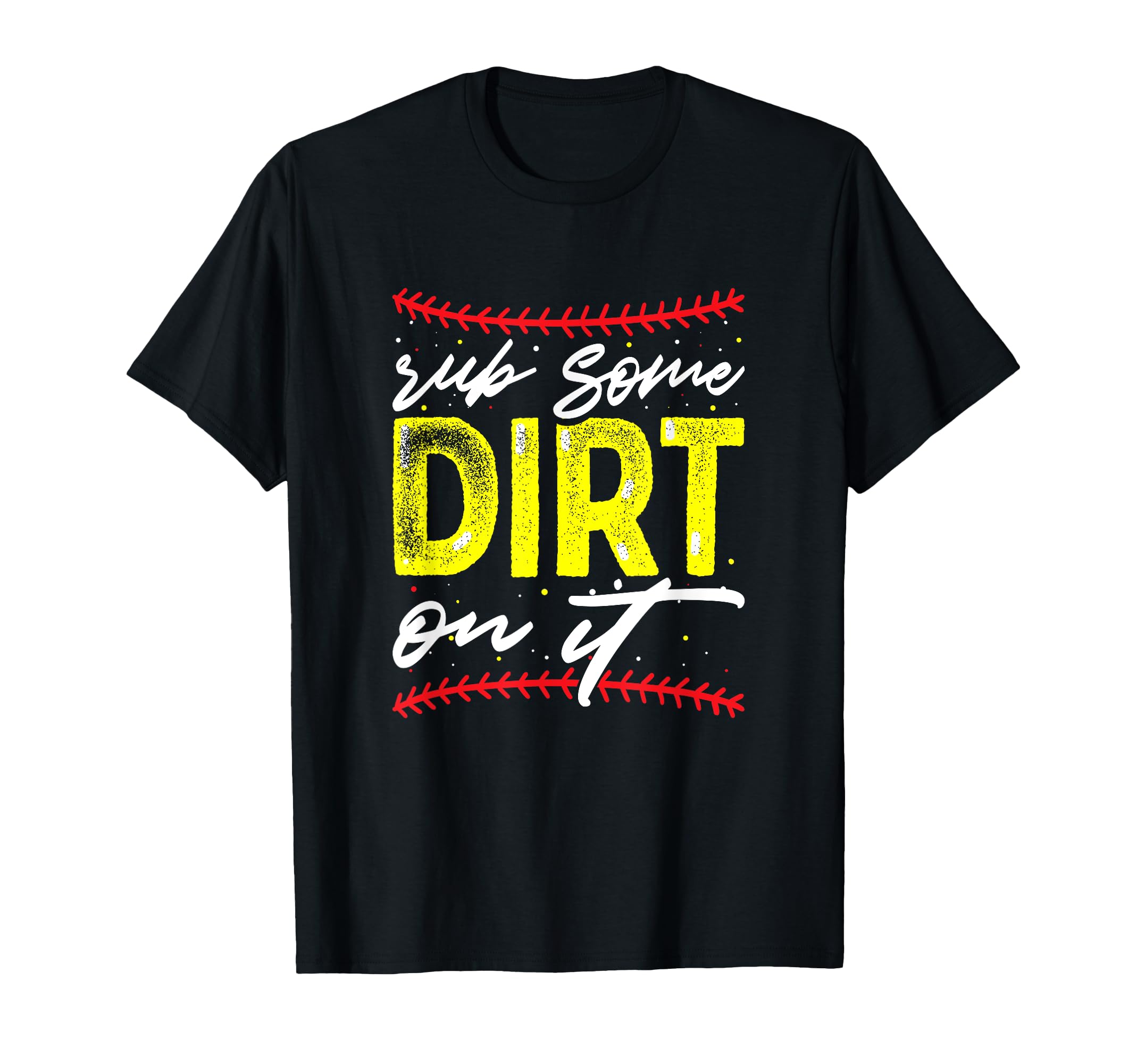 Baseball Softball Mom Mama Rub T-Shirt - Casual Everyday Wear for Adults - T-Shirt, Sweatshirt, Hoodie