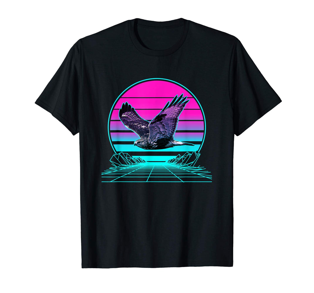 Sunset Hawk T-Shirt - Streetwear Style Unisex - T-Shirt, Sweatshirt, Hoodie