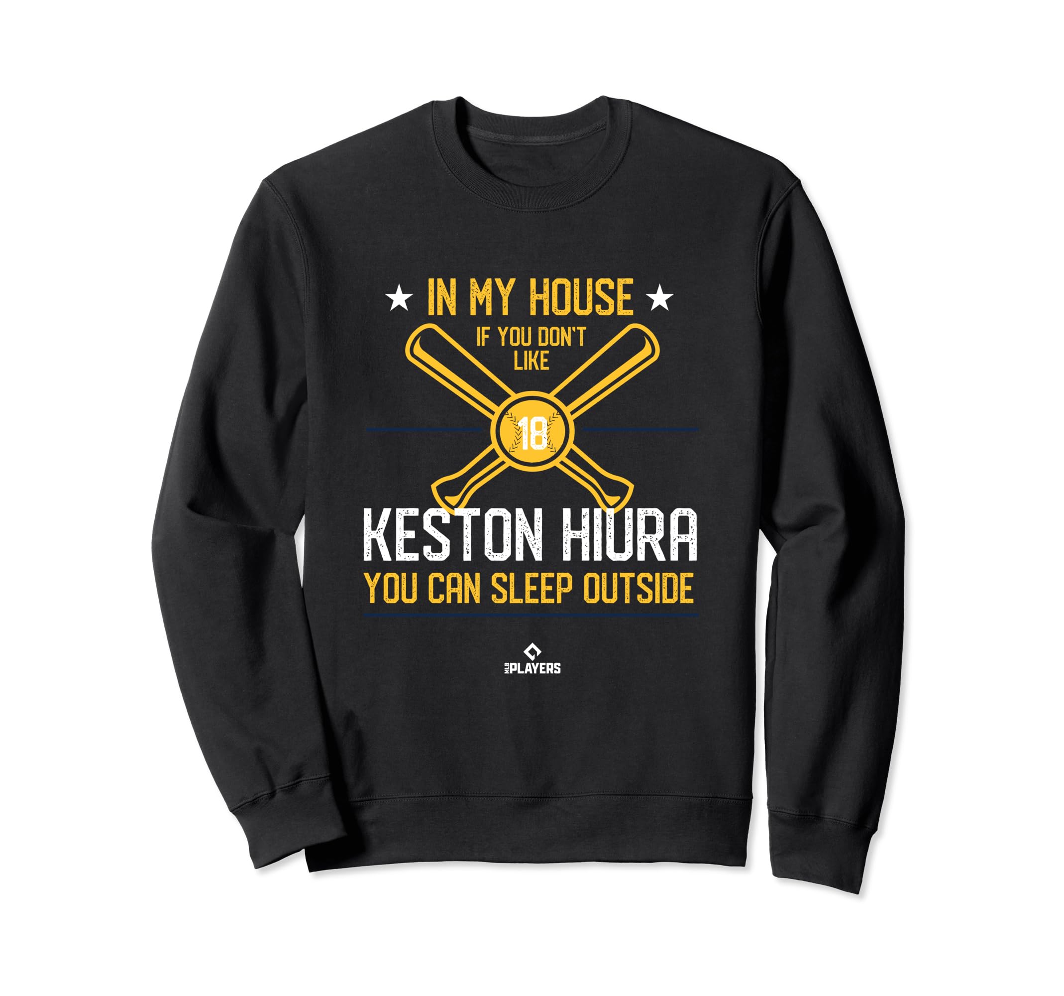 My House Keston Hiura Mlbpa Funny Sweatshirt - Minimalist Print Men Women - T-Shirt, Sweatshirt, Hoodie
