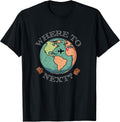 World Traveler Where to Next Around the Globe - Adult & Kids T-Shirts, Sweatshirts & Hoodies apparel design preview 1