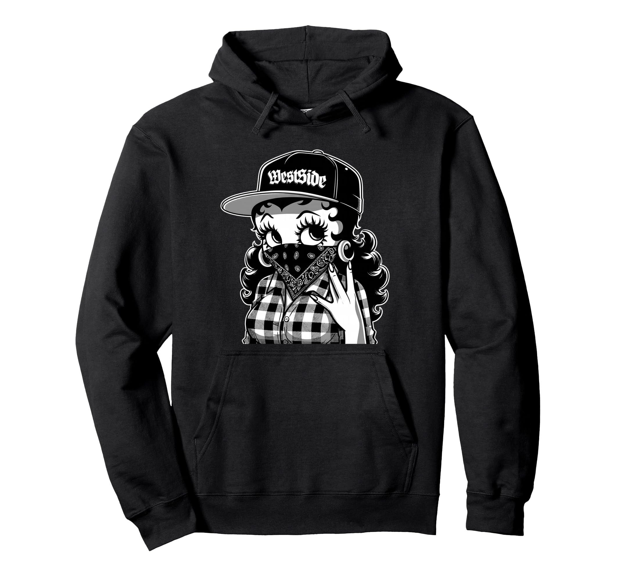 Westside Hand Sign Gang West Coast Hip Hoodie - Trendy Graphic for Adults - T-Shirt, Sweatshirt, Hoodie