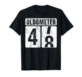 Oldometer 48 Funny 48Th Birthday Gift T-Shirt - Novelty Apparel for Adults - T-Shirt, Sweatshirt, Hoodie