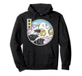 Surfing Ghost Banana Milk Cartons Hoodie - Graphic Print Men Women - T-Shirt, Sweatshirt, Hoodie