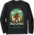 Boone NC Vintage Bigfoot Merch - Adult & Kids T-Shirts, Sweatshirts & Hoodies apparel design preview 1
