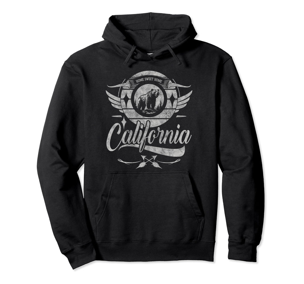 California State Animal Bear Sweet Hoodie - Minimalist Print for Adults - T-Shirt, Sweatshirt, Hoodie