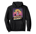 Anime Muscle Mommy Weightlifting Fitness Hoodie - Unique Graphic Men Women - T-Shirt, Sweatshirt, Hoodie