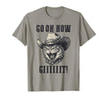 Cowboy Cat Go Git Western Cat T-Shirt - Custom Art Print Unisex - T-Shirt, Sweatshirt, Hoodie