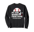 Funny Baseball Catcher Mom Baseball Sweatshirt - Unique Graphic Unisex - T-Shirt, Sweatshirt, Hoodie