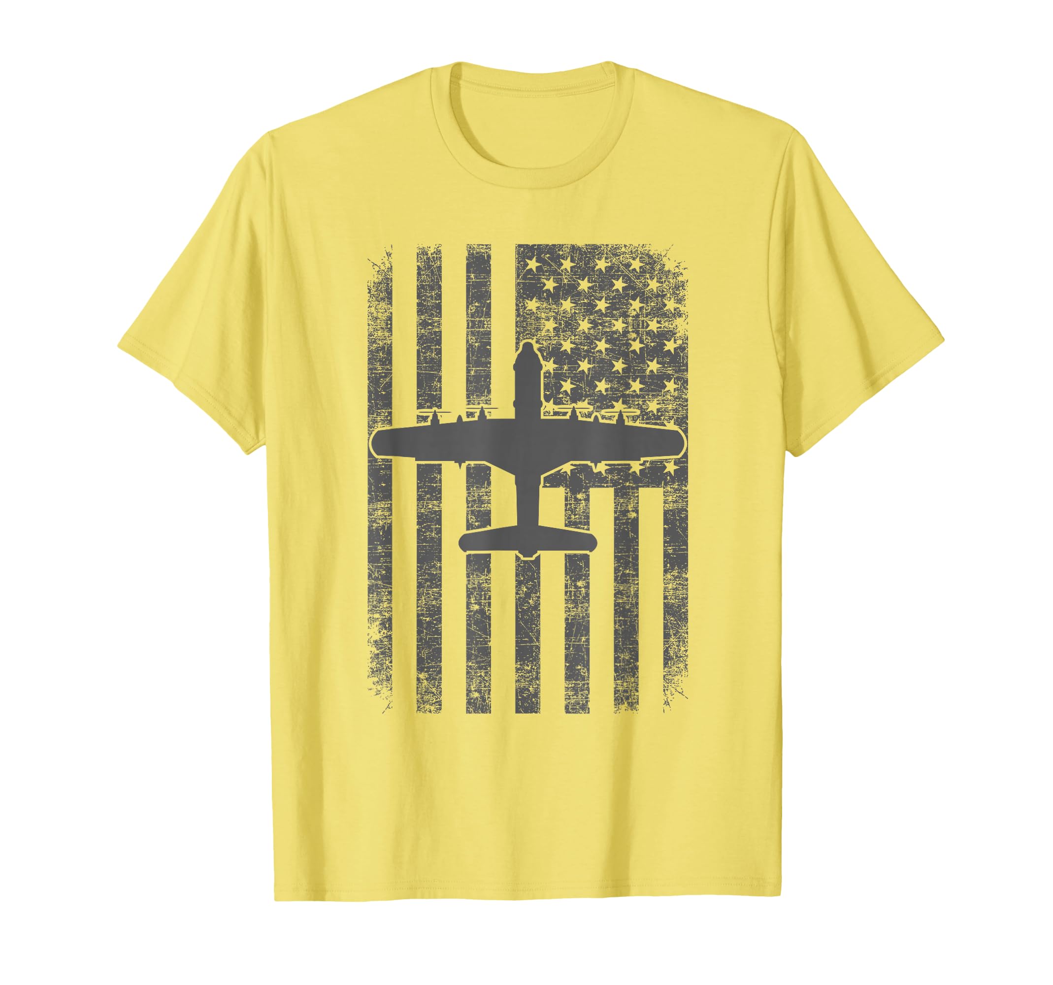 C 130 Airplane Distressed Aircraft Pilot T-Shirt - Minimalist Print Unisex - T-Shirt, Sweatshirt, Hoodie