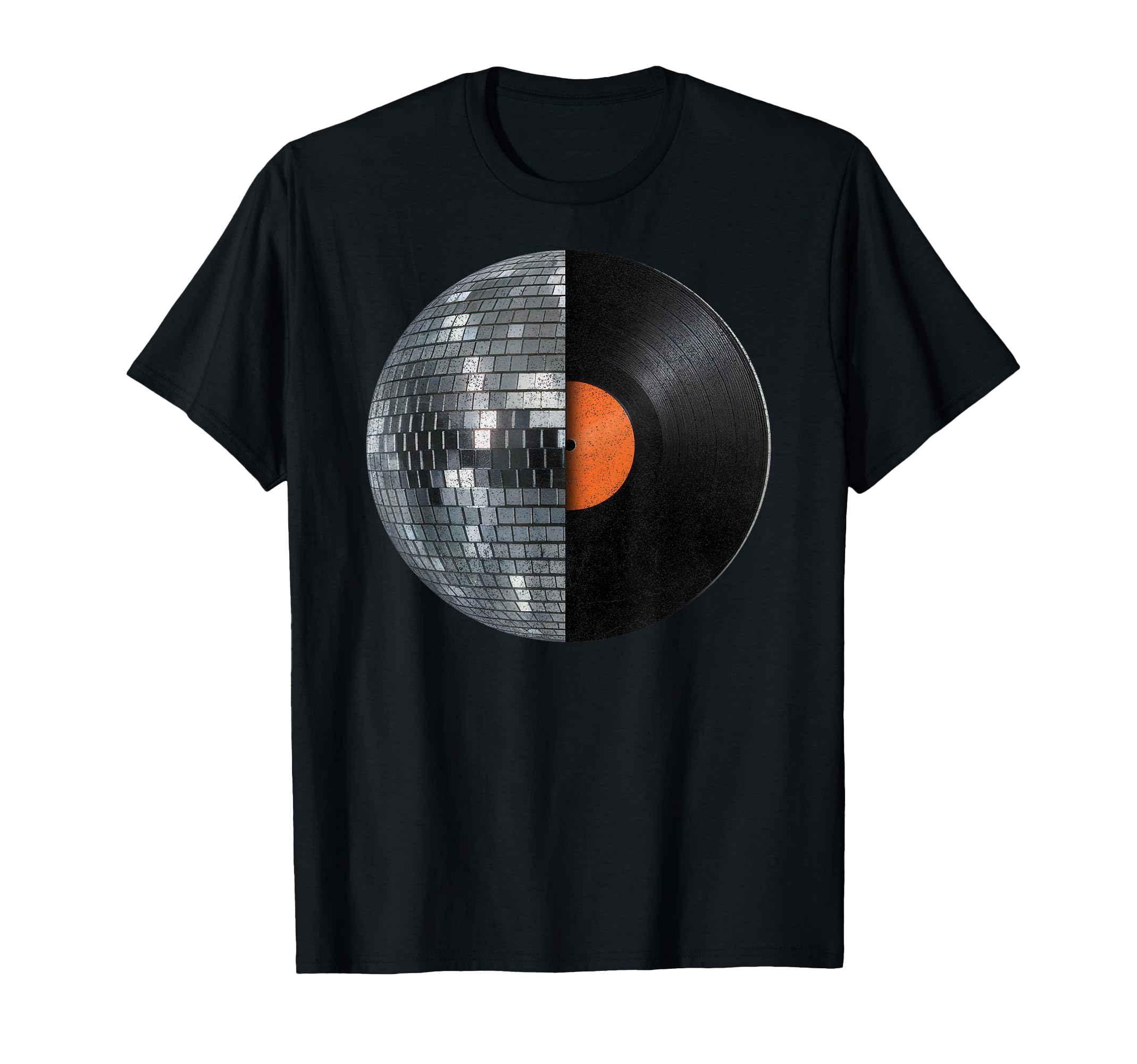 Disco Ball Lp Vinyl Record 70S Music T-Shirt - Unique Graphic Men Women - T-Shirt, Sweatshirt, Hoodie