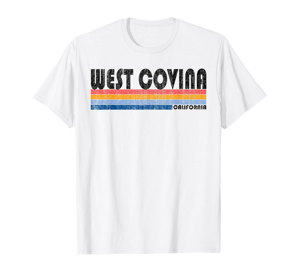 1980S West Covina Ca T-Shirt - Casual Everyday Wear Unisex - T-Shirt, Sweatshirt, Hoodie