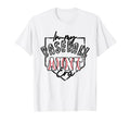 My Baseball Aunt Era Groovy Camo T-Shirt - Streetwear Style Unisex - T-Shirt, Sweatshirt, Hoodie